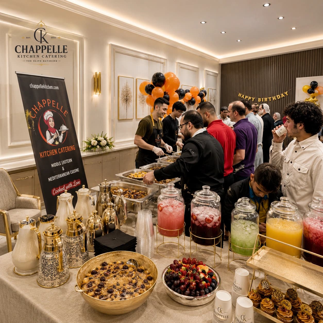 Private celebration catering — 5