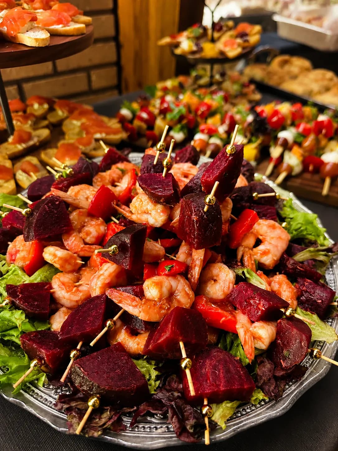 Mediterranean food presentation — 15