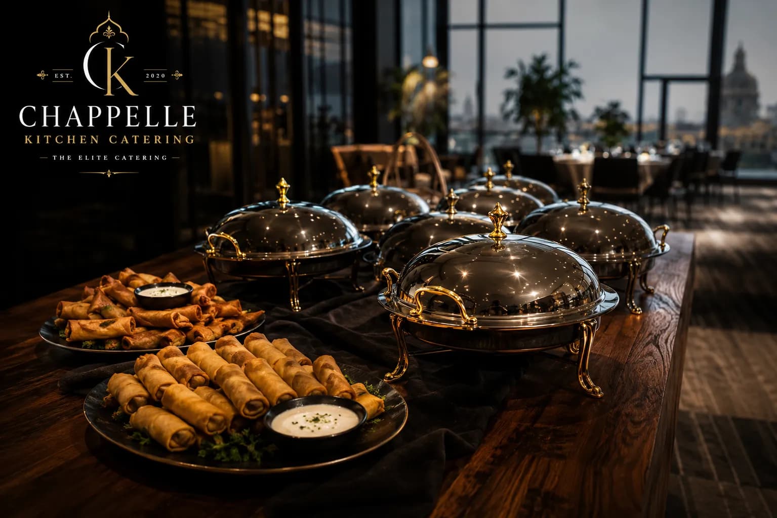 Artfully plated Mediterranean cuisine with refined food styling