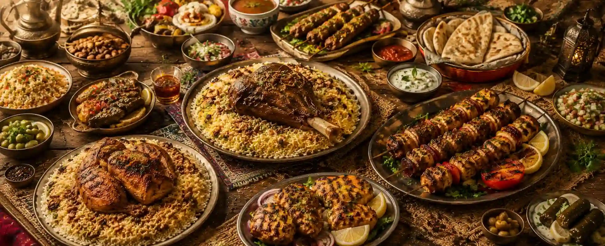 Mediterranean catering spread — explore the full Chappelle Kitchen menu