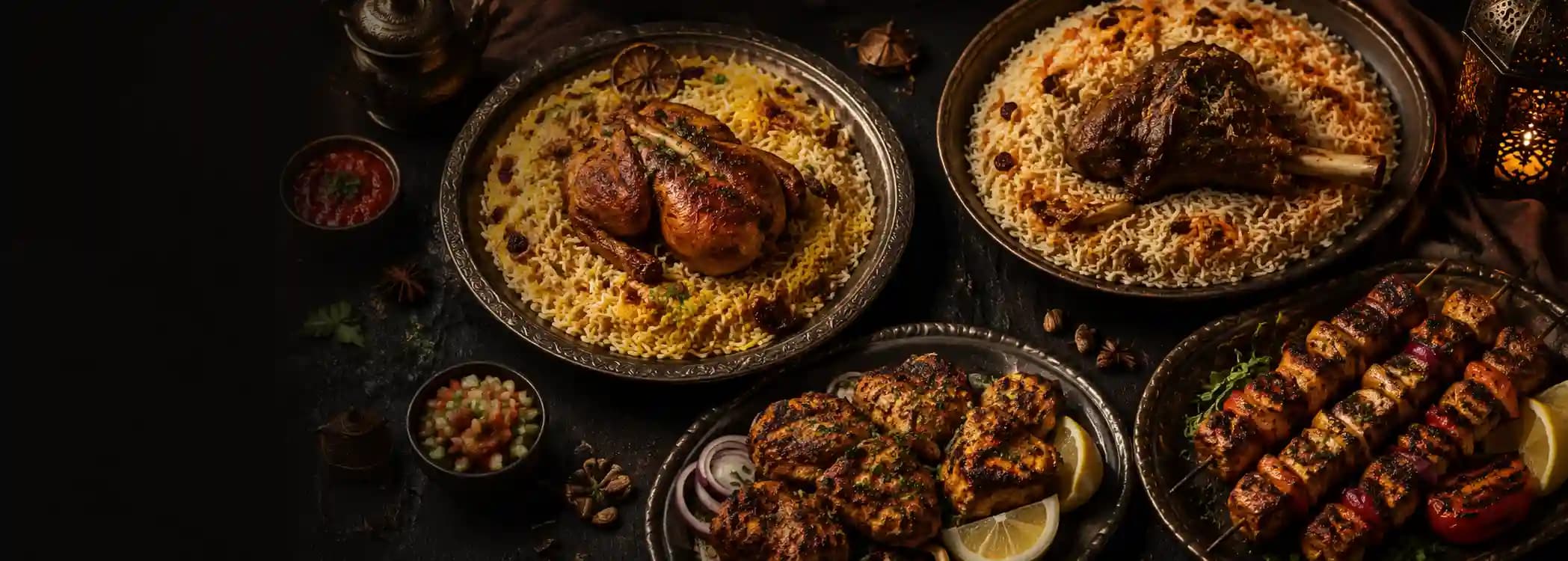 Chef-crafted main course spread — Chappelle Kitchen catering